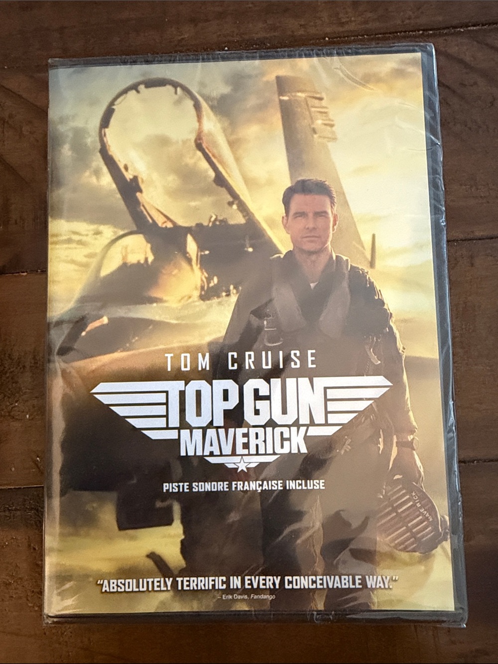 Top Gun Maverick DVD - Tom Cruise -